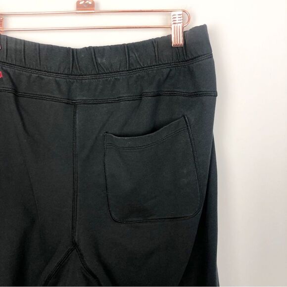 LULULEMON | LA Wide Leg Crop Pants Black With Red Logo Women’s Size 10 - Picture 11 of 12